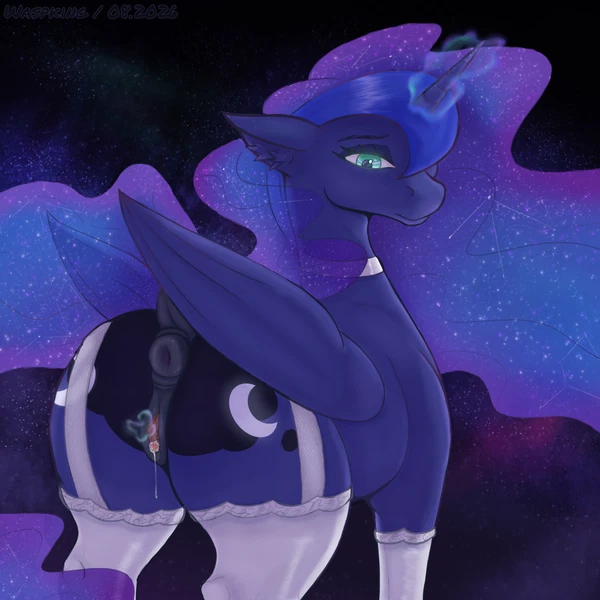 Princess Luna (Mlp) (Friendship Is Magic, Hasbro) Created By Waspking