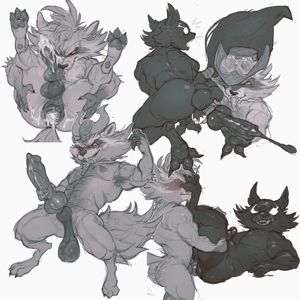 Rocket Raccoon, Venom Raccoon (Guardians Of The Galaxy, Marvel) Created By Shibuyatank