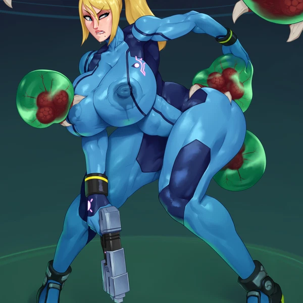 Samus Aran (Metroid, Nintendo) Created By Rampage0118