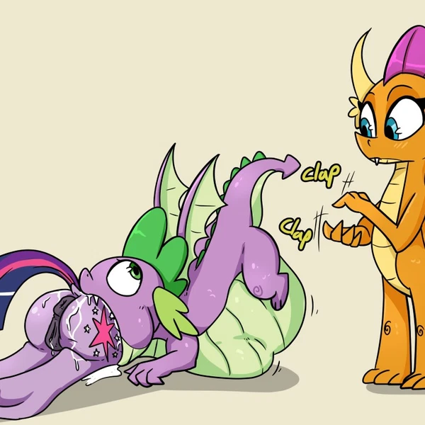 Smolder (Mlp), Spike (Mlp), Twilight Sparkle (Mlp) (Friendship Is Magic, Hasbro) Created By Shrabby