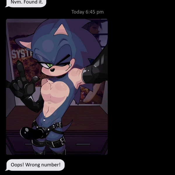 Sonic The Hedgehog (Gorillaz, Sega) Created By Meamyx