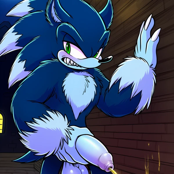 Sonic The Werehog (Sega, Sonic The Hedgehog (Series)) Created By Boxen549