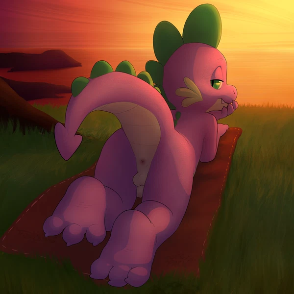 Spike (Mlp) (Friendship Is Magic, Hasbro) Created By Cobaltsynapse, Junglepack