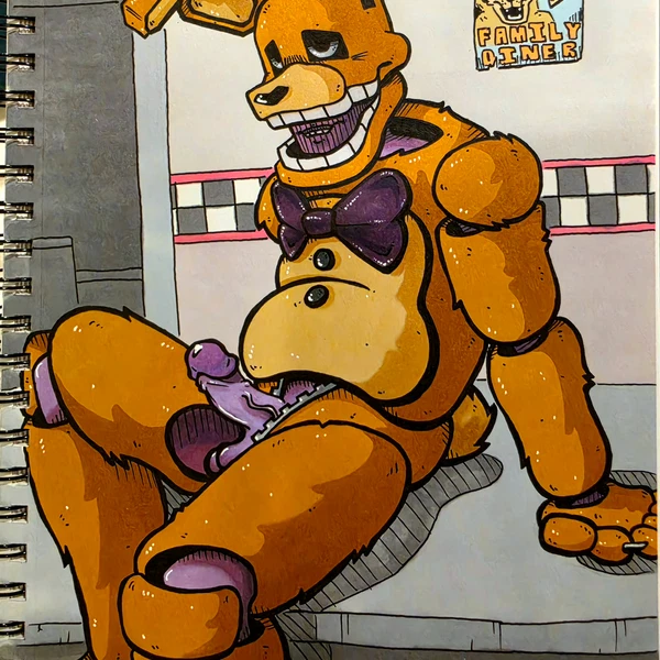Spring Bonnie (Fnaf), William Afton (Fnaf) (Five Nights At Freddy's, Scottgames) Created By Silver Sentinel