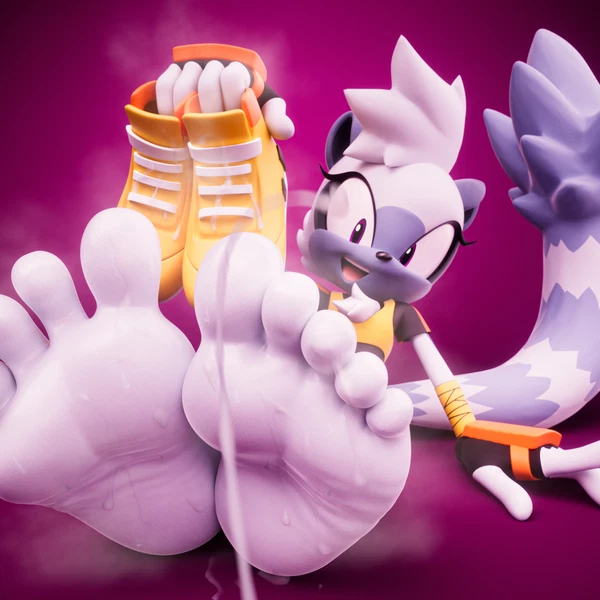 Tangle The Lemur (Idw Publishing, Sega) Created By Milkmeister3d
