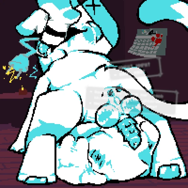 Tasque Manager (Deltarune, Undertale (Series)) Created By Miner Mate Coffee