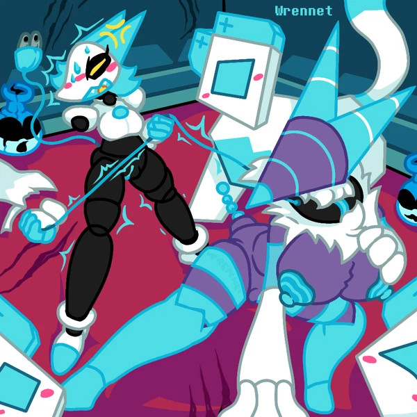 Tasque Manager (Deltarune, Undertale (Series)) Created By Wrennedoodle