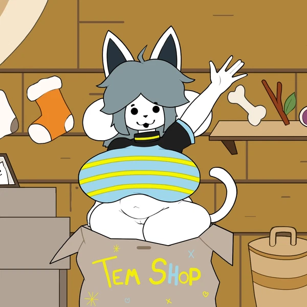 Temmie (Undertale) (Undertale, Undertale (Series)) Created By Alyaska2201