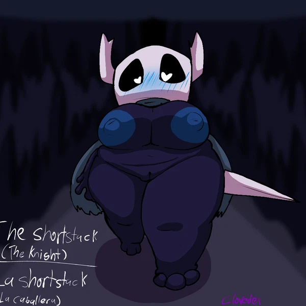 The Knight (Hollow Knight) (Hollow Knight (Franchise), Team Cherry) Created By Clovedex