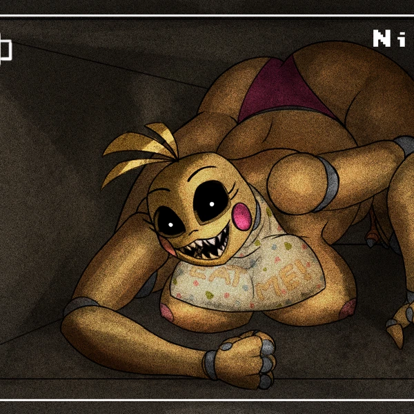 Toy Chica (Fnaf) (Five Nights At Freddy's, Five Nights At Freddy's 2) Created By Lyra Gins