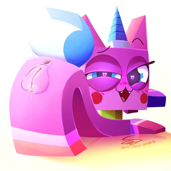 Unikitty (Cartoon Network, Lego) Created By Shynveegd