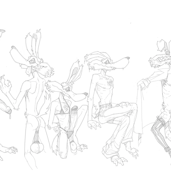 Wile E. Coyote (Looney Tunes, Warner Brothers) Created By Zzz4