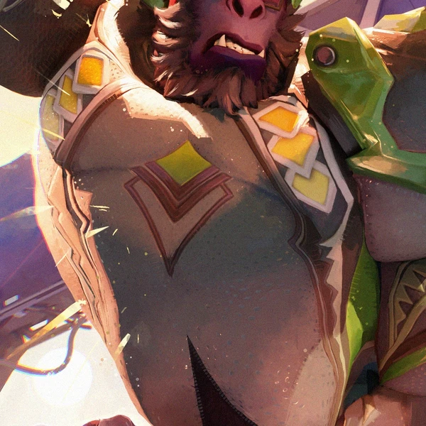 Winston (Overwatch) (Blizzard Entertainment, Overwatch) Created By Sidekick