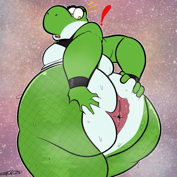 Yoshi (Character) (Mario Bros, Nintendo) Created By Zackdadawg