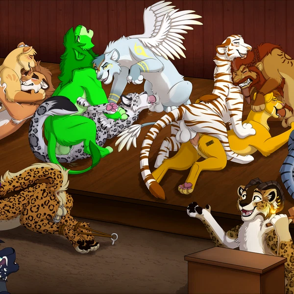 Aelius (Littlewolf112), Bahati Whiteclaw, Kazik Feral (Disney, The Lion King) Created By Caraluca