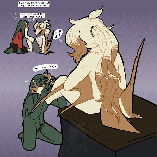 Alan (Moonlit-Comet), Osmo (Keeveehart) (Mythology) Created By Moonlit-Comet