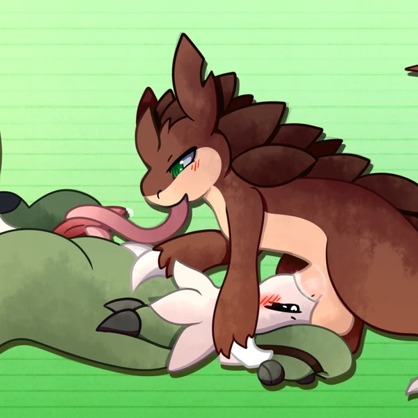 Alphy (Greengayguy), Cray (Taiden2) (Nintendo, Pokemon) Created By Taiden2