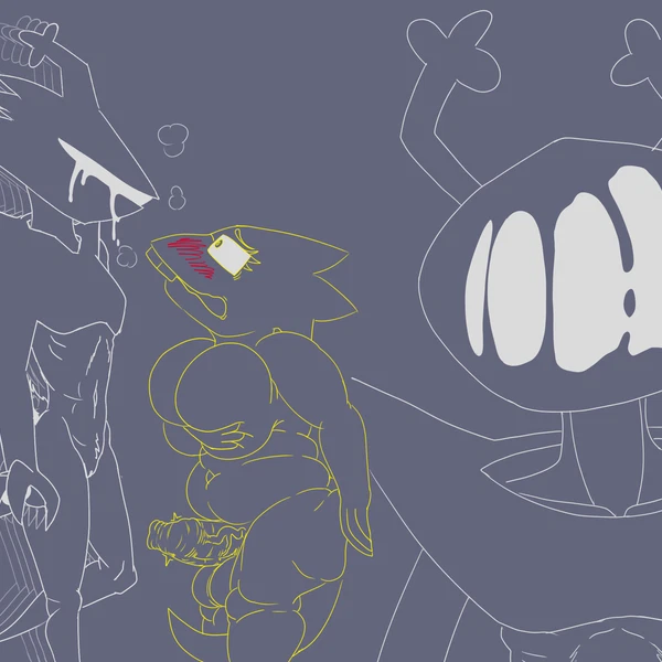 Alphys, Roaring Knight (Deltarune, Undertale (Series)) Created By Likasomboody