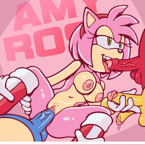 Amy Rose, Knuckles The Echidna, Miles Prower (Sega, Sonic The Hedgehog (Series)) Created By Boobtardd