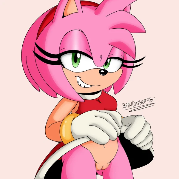 Amy Rose (Sega, Sonic The Hedgehog (Series)) Created By Jupiterorange, Spindasher98
