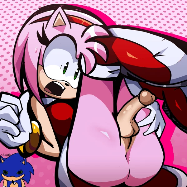 Amy Rose (Sega, Sonic The Hedgehog (Series)) Created By Lilydrawsporn