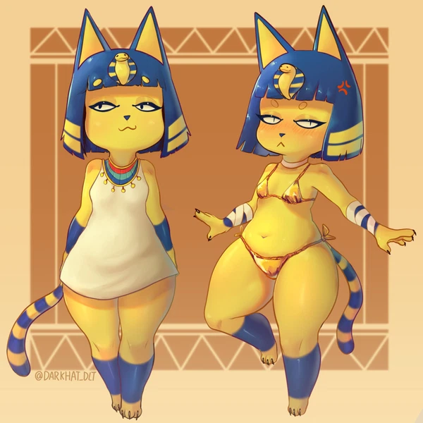 Ankha (Animal Crossing) (Animal Crossing, Nintendo) Created By Morby