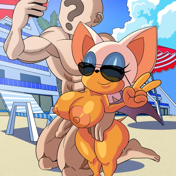 Anon, Rouge The Bat (Sega, Sonic The Hedgehog (Series)) Created By Mobian Monster