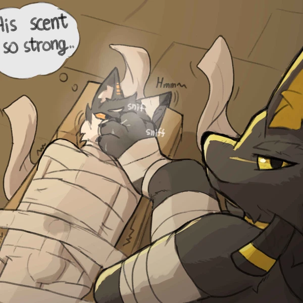 Anubis (Egyptian Mythology, Middle Eastern Mythology) Created By Lyeponstan