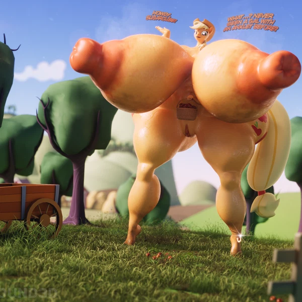 Applejack (Mlp) (Friendship Is Magic, Hasbro) Created By Frostbound