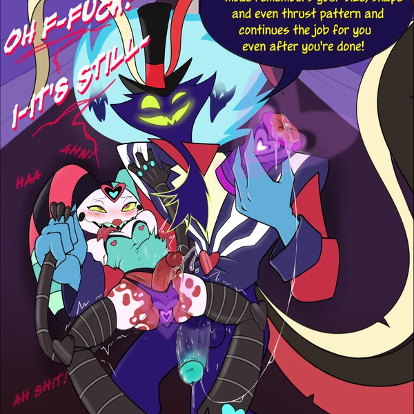 Asmodeus (Helluva Boss), Fizzarolli (Helluva Boss) (Hellaverse, Helluva Boss) Created By Theoryofstrings