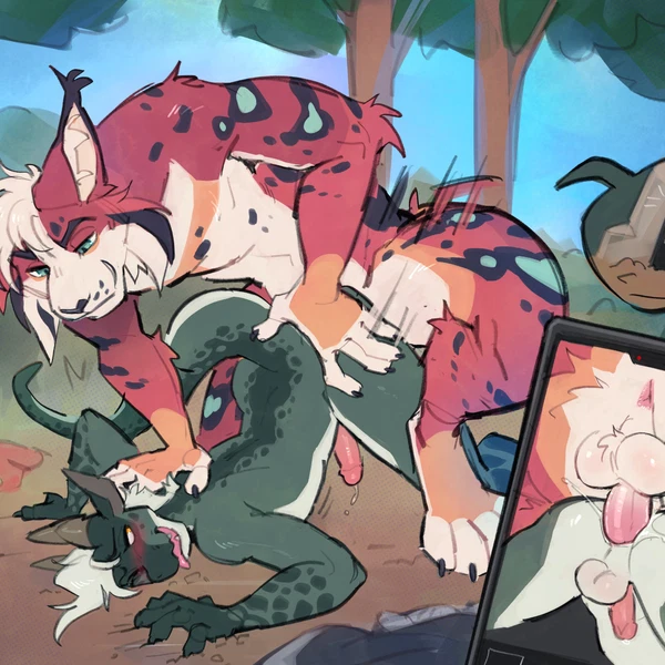 Aster (Notsafeforhoofs), Kale (Skaletail) (Mythology) Created By Strayserval