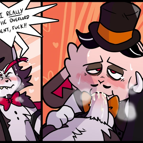 Bartender Rabbit (Hazbin Hotel), Husk (Hazbin Hotel) (Hazbin Hotel, Hellaverse) Created By Kayadult