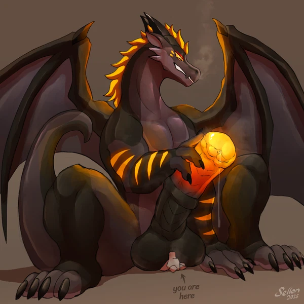 Basalt (Basaltdragon), Ych (Character) (European Mythology, Mythology) Created By Sellon