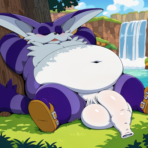 Big The Cat (Sega, Sonic The Hedgehog (Series)) Created By Boxen549