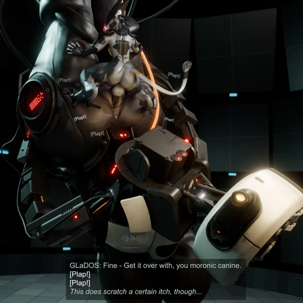 Blade Wolf, Glados (Konami, Metal Gear) Created By Potatotime