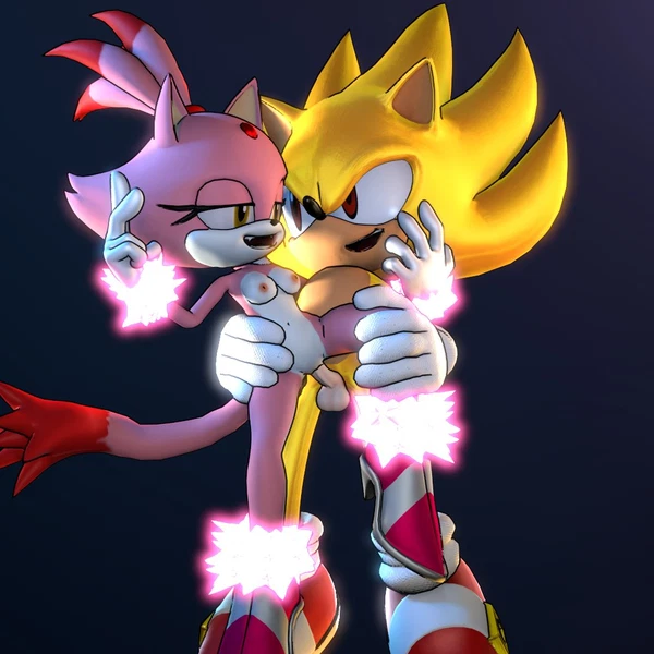 Blaze The Cat, Burning Blaze, Sonic The Hedgehog (Sega, Sonic The Hedgehog (Series)) Created By Minxylewds