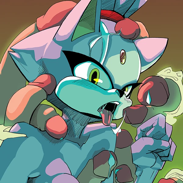Blaze The Cat (Sega, Sonic The Hedgehog (Series)) Created By Copymirror