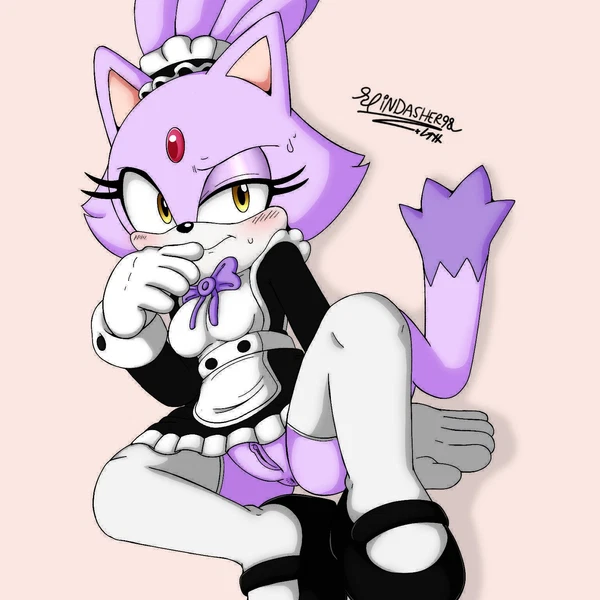 Blaze The Cat (Sega, Sonic The Hedgehog (Series)) Created By Jupiterorange, Spindasher98