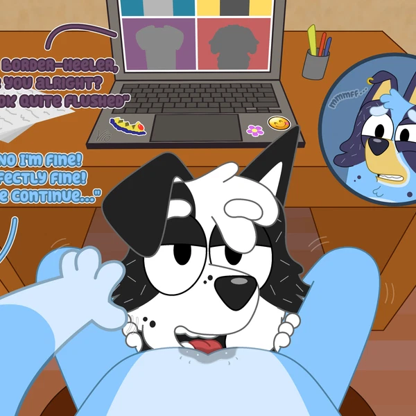 Bluey Heeler, Mackenzie (Bluey) (Bluey (Series)) Created By Raznuviro