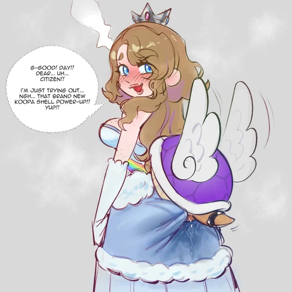 Brenda (Peachydi), Fan Character, Zach (Omegahaunter) (Mario Bros, Nintendo) Created By Omegahaunter
