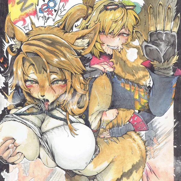 Burnice White, Pulchra Fellini (Mihoyo, Zenless Zone Zero) Created By A-Deru