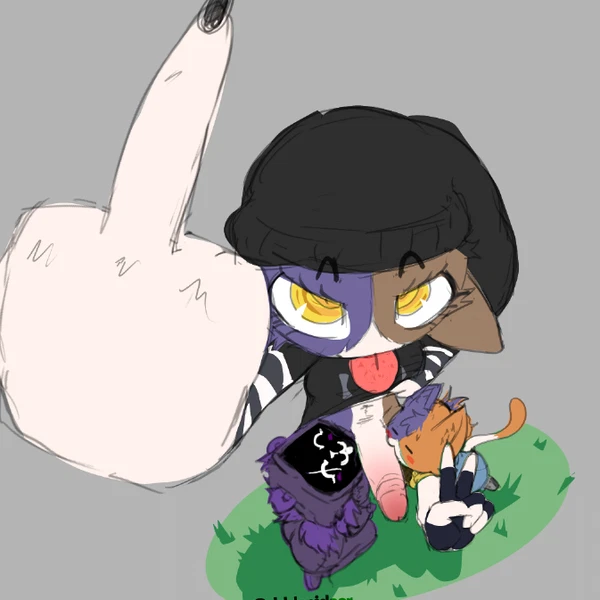 Cate Meowdy, Meow Skulls, Raven Team Leader (Epic Games, Fortnite) Created By Dddanideer