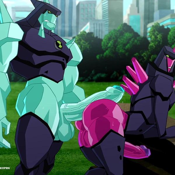 Chromastone, Diamondhead (Ben 10, Cartoon Network) Created By Buranko