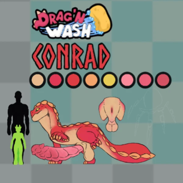 Conrad (Drag'n Wash) (Drag'n Wash, Gator Dragon Games) Created By Deckarddragoon