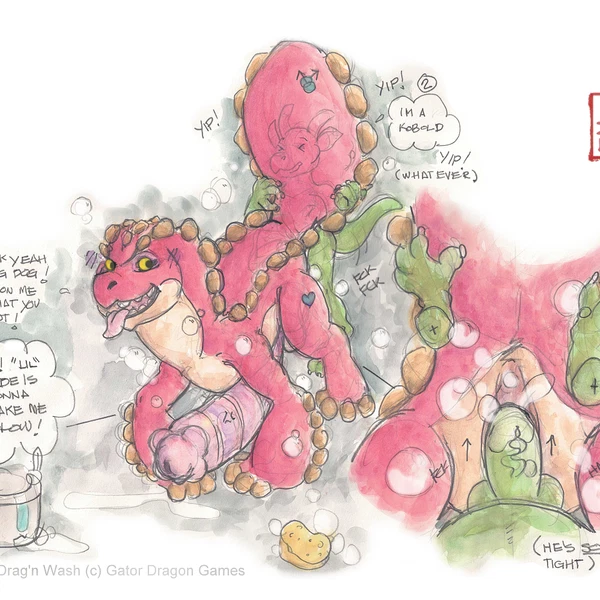 Conrad (Drag'n Wash) (Drag'n Wash, Gator Dragon Games) Created By Fennec (Artist)