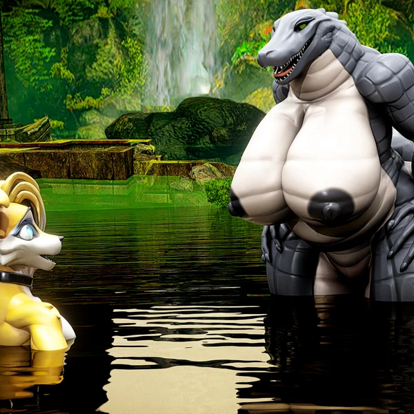 Crocodile (Da.Nilkaz), Leo (Chill Chichik) Created By Impaer Jaster