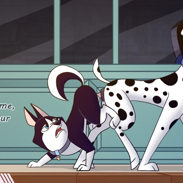 Delilah (101 Dalmatians), Hansel (101 Dalmatians) (101 Dalmatian Street, 101 Dalmatians) Created By Fintanart