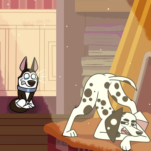 Delilah (101 Dalmatians), Hansel (101 Dalmatians) (101 Dalmatian Street, 101 Dalmatians) Created By Foxretro