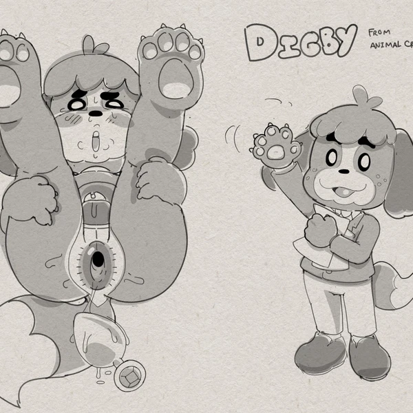 Digby (Animal Crossing) (Animal Crossing, Nintendo) Created By Dogma