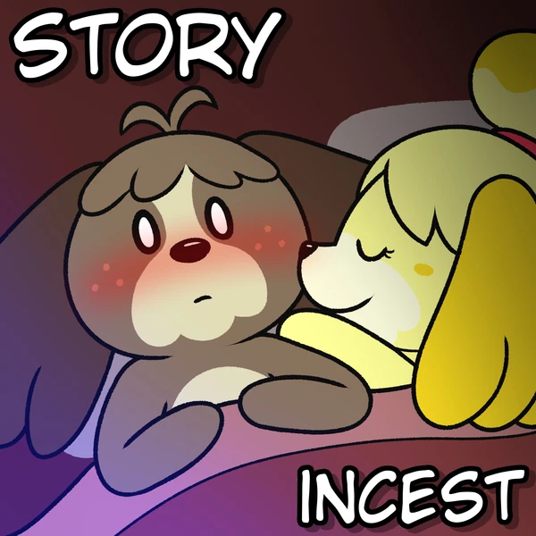 Digby (Animal Crossing), Isabelle (Animal Crossing) (Animal Crossing, Nintendo) Created By Nishi Oxnard